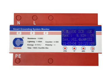 智能(néng)雷電(diàn)監測系統之智能(néng)接地(dì)電(diàn)阻監測儀（GSM26供電(diàn)系統）
