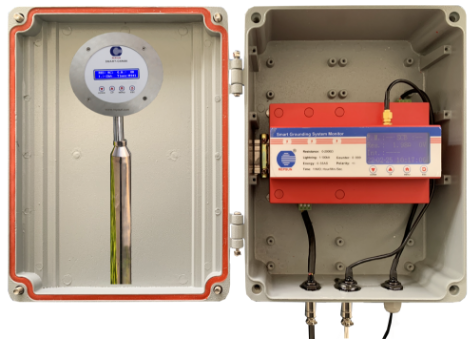 智能(néng)雷電(diàn)監測系統之智能(néng)接地(dì)電(diàn)阻監測儀（GSM36戶外(wài)版）